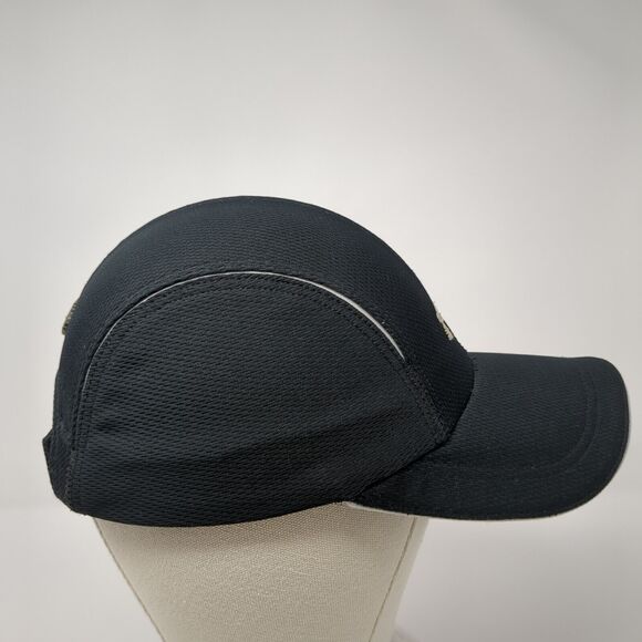 Under Armour Strapback 5 Panel Cap Black One Size Adjustable Embroidered - Picture 4 of 9